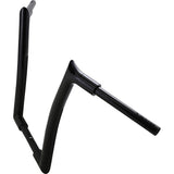 FAT Baggers INC. 1-1/2" EZ Install Pointed Top Handlebar 16" Black - 807016-B For Harley Touring 2008-2016