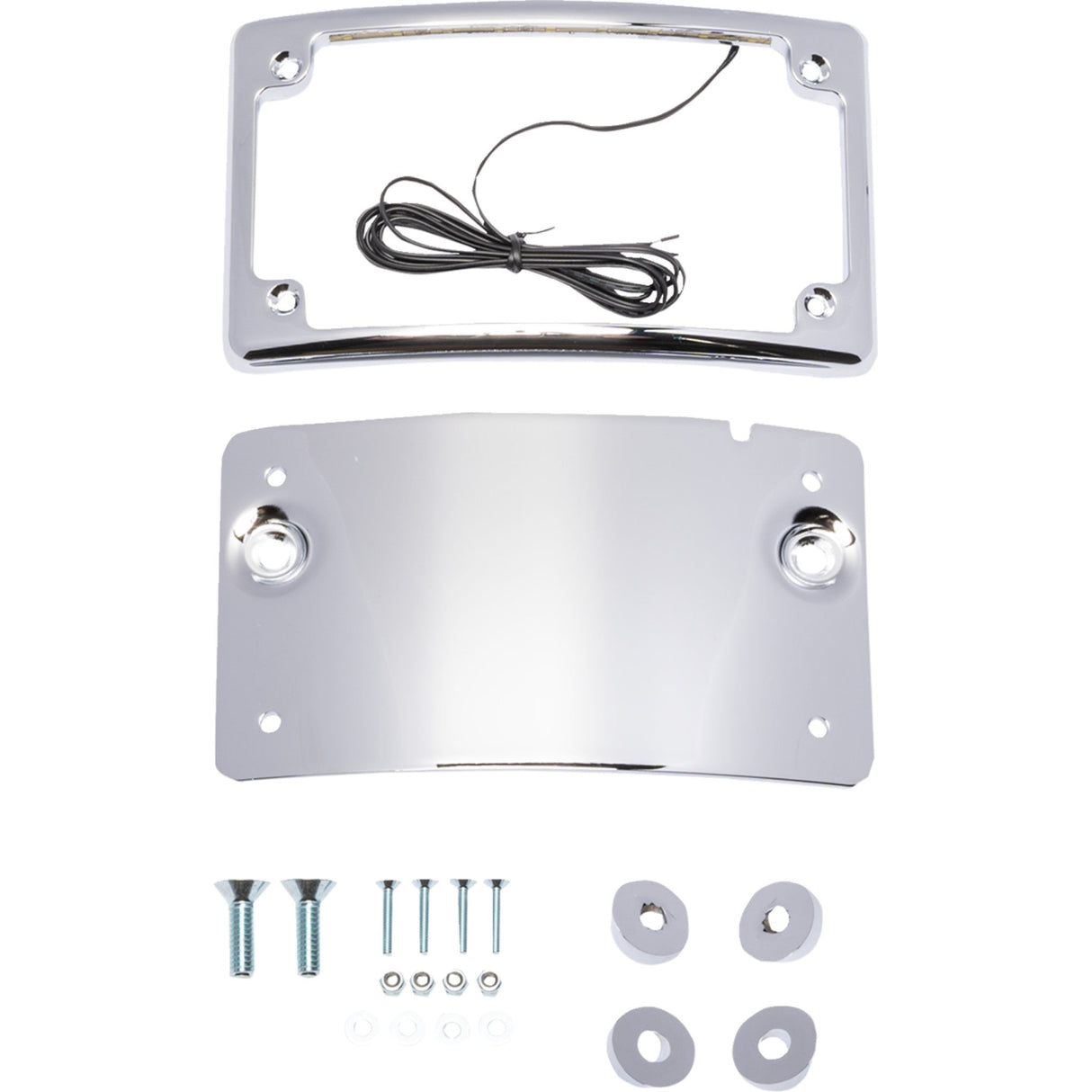 Kodlin Usa License Plate Mount Kit - KUS20101 For Harley Touring 2013-2024