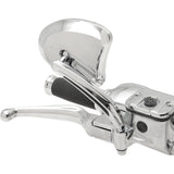 DRAG SPECIALTIES Touring Mirror with Slotted Stem