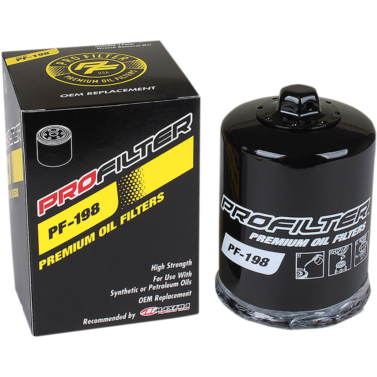 PRO FILTER 0712-0628 PF-198 Replacement Oil Filter