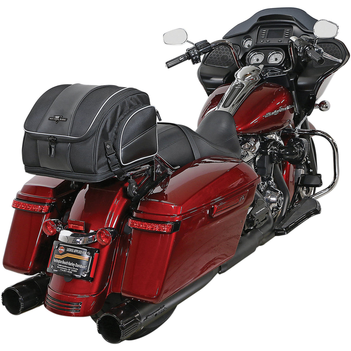 NELSON RIGG 3502-0317 NR-215 Route 1 Weekender Backrest Rack Bag Weekender Backrest Rack Bag