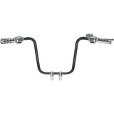 LA CHOPPERS 0601-1484 LA-7312-14B Hefty 1-1/4" Handlebar — Hefty/Ape Hanger Handlebar - Ape Hanger - 14" - Black