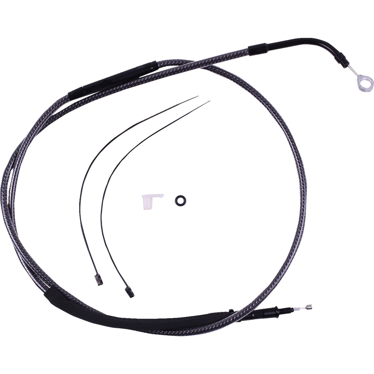 MAGNUM SHIELDING 0652-2914 72362HE High-Efficiency Polished KARBONFIBR Clutch Cable