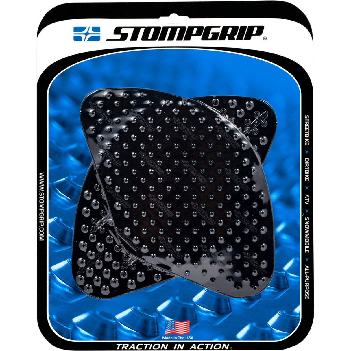 Stompgrip Sticker Kit - 55-10-0051B Suzuki 1000 / 650 / 650S 2000-2015