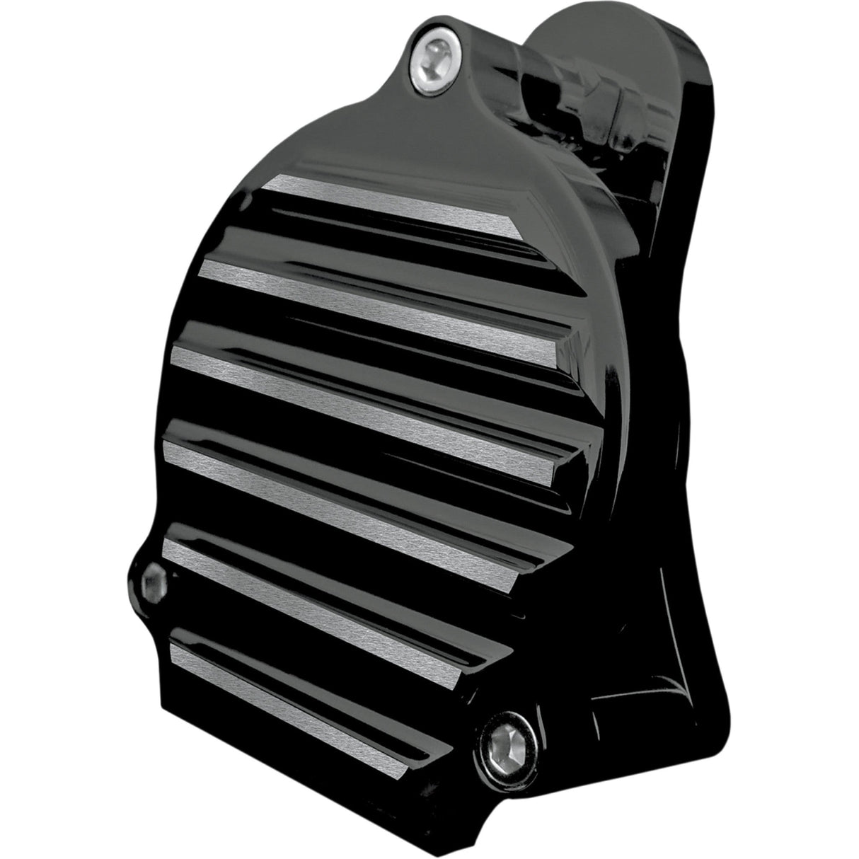 Covingtons Electric Horn Finned Black - C1140-B For Harley Motorcycles 1990-2021