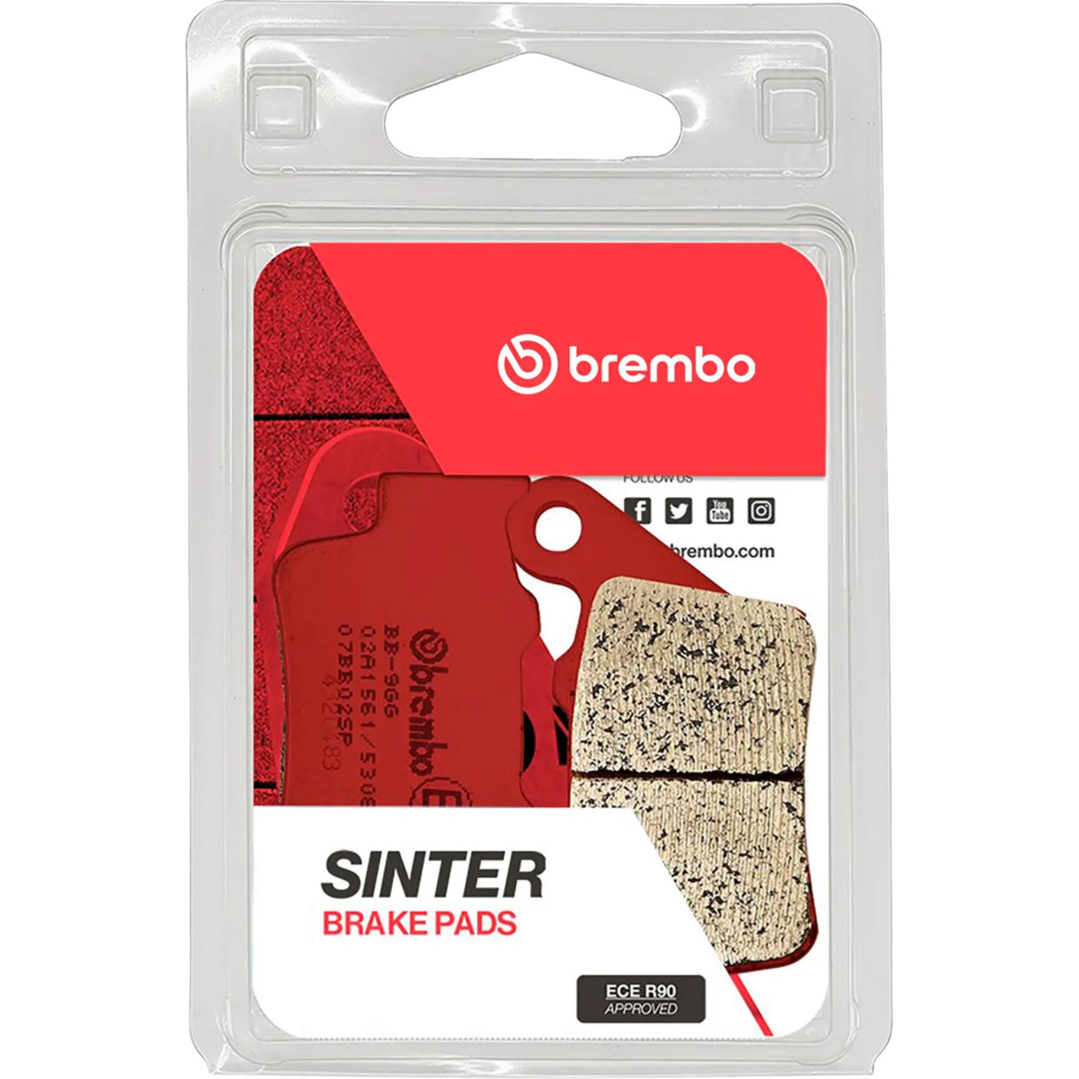 BREMBO 1721-3793 07BB02SP PRIME Sinter SP Brake Pads
