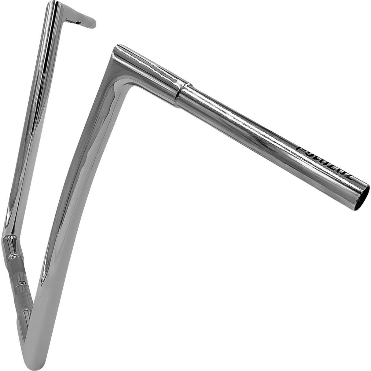 FAT Baggers INC. 1-1/4" EZ Install Flat Top Handlebar 16" Chrome - 707016 For Harley Motorcycles 1986-2023