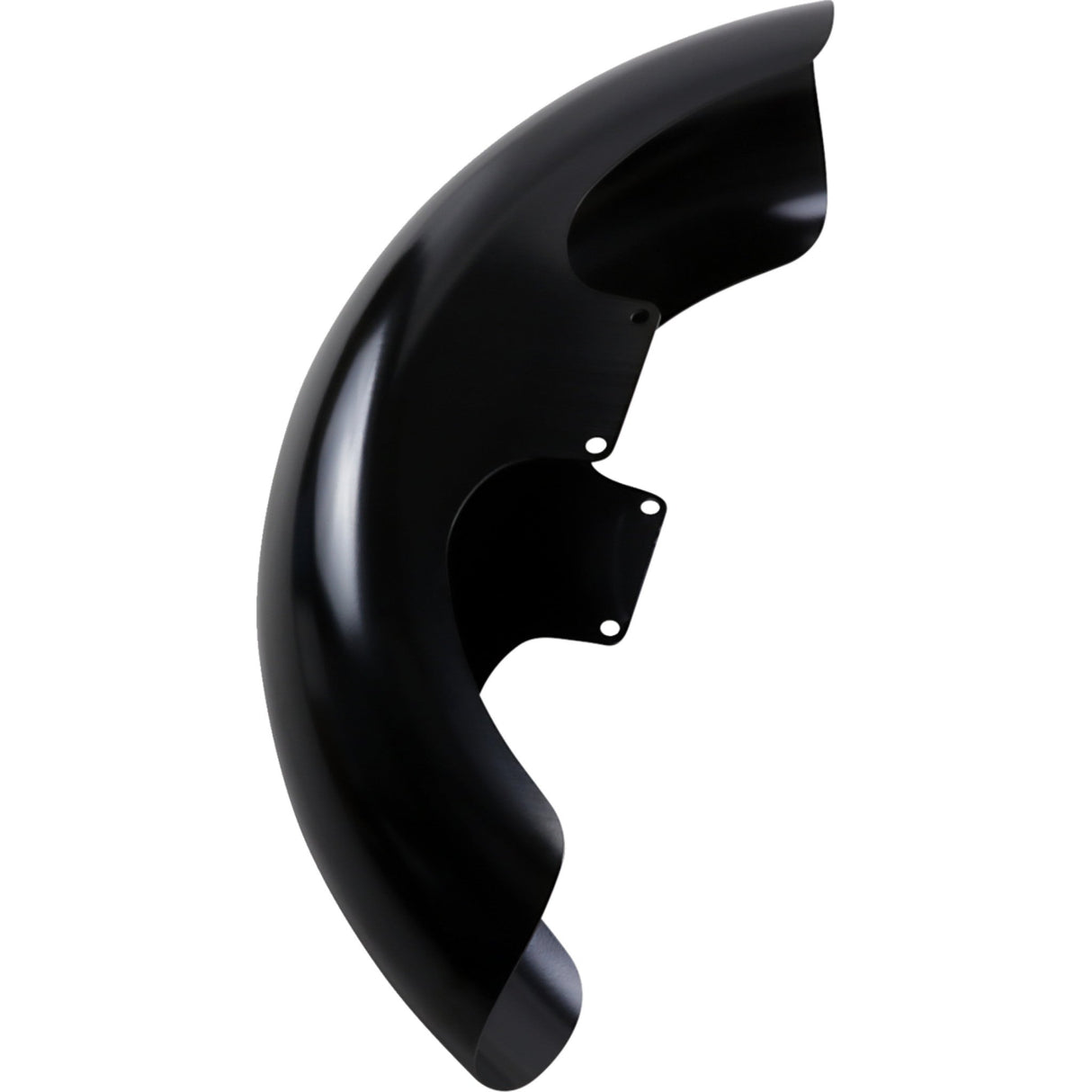 KLOCK WERKS 1401-0212 KWF-01-0110 Tire Hugger Front Fender for Dresser - Thickster Fender Kit - Steel - Black - 16"-19"