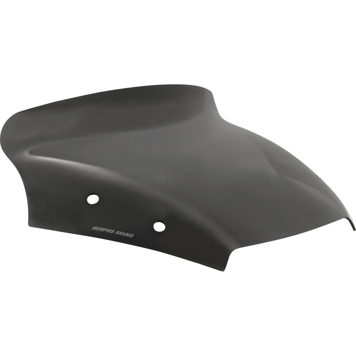 Memphis Shades Spoiler Windshield 4" Dark Black Smoke - MEP88210 For Harley Road Glide 2023-2026