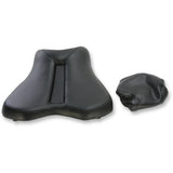 SADDLEMEN 0810-1915 0810-Y148 Gel-Channel™ Track Carbon Fiber Sport Seat — Sport Gel Channel™ Track Carbon Fiber Sport Seat - Black - R1