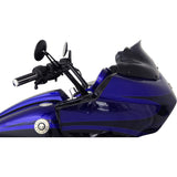 Klock Werks Sport Flare® Windshield 8" Smoke - KWW-01-0189 For Harley Road Glide 1998-2013
