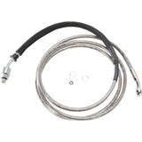 Drag Specialties Stainless Steel Hydraulic Clutch Line For Harley Motorcycles 2013-2016