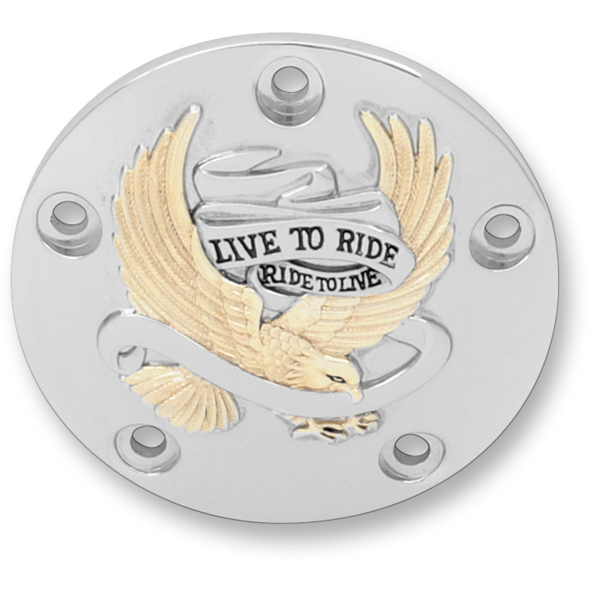 DRAG SPECIALTIES Live To Ride Points Cover