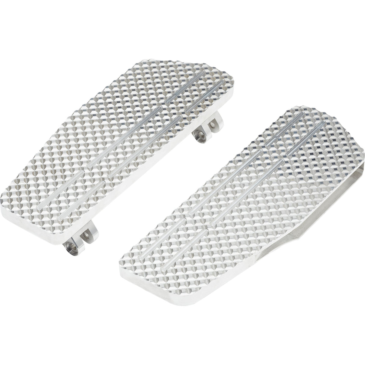 LA Choppers County Line Floorboards Raw - LA-P101-00 For Harley Motorcycles 1965-2022