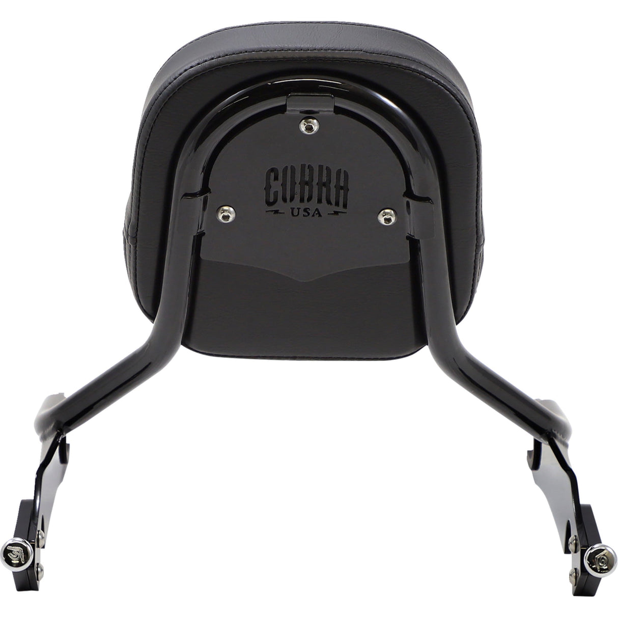 COBRA 1501-0754 502-2205B Short Detachable Backrest Detachable Backrest - Black - Short - Chieftain