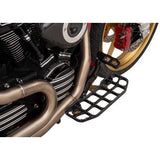 Joker Machine Serrated Floorboards Black - 08-640-1B For Harley Motorcycles 1980-2026