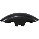 Slyfox Carbon Shorty Front Fender Shorty Carbon Fiber Gloss - 12057G For Harley Touring 2009-2023