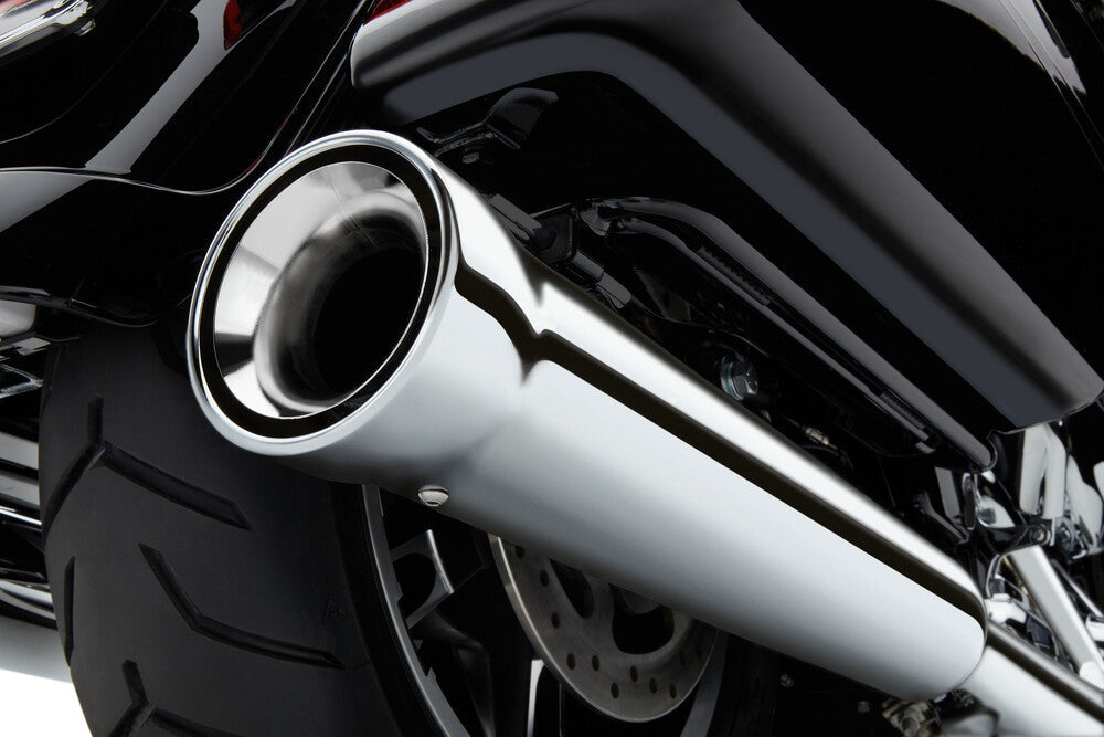 Cobra 4" NH Slip-ONS Chrome - 6107 For Harley Touring 1995-2016