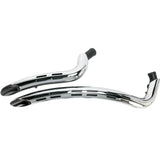 Bassani Xhaust Radius Sweeper 2-Into-2 Exhaust System - 1SD2F For Harley 1986-2017