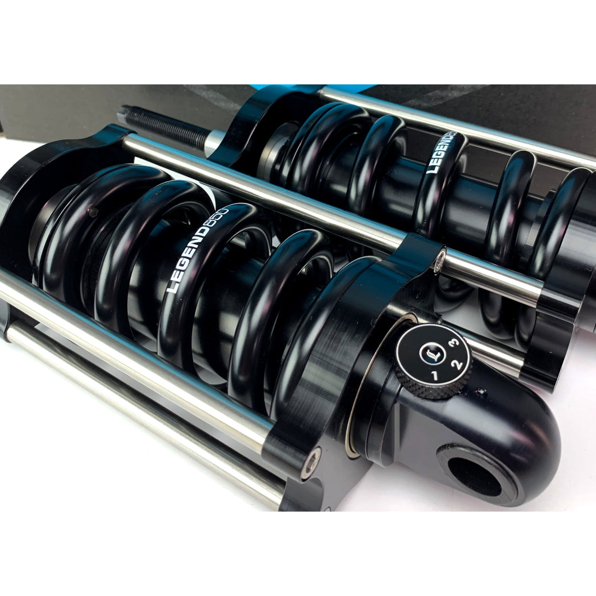 Legend Suspension Revo-A Adjustable Softail Coil Suspension Shock Standard - 1310-1973 For Harley Softail 2000-2017