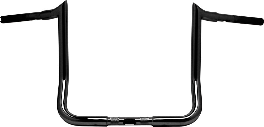 Paul Yaffe Bagger Nation 16" Monkey Bagger Bars Black `86 - MBB125-16 B For Harley Touring 1986-2019