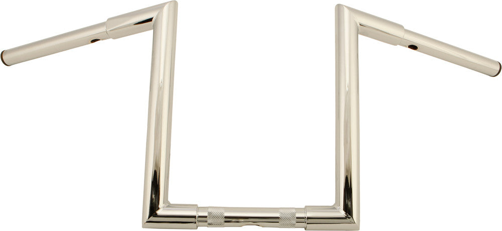 Harddrive H-Bar Z-Bar 1 1/4" Cable 12" Rise Chrome - 21-356 For Harley Motorcycles 1982-2007