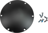 Harddrive 37-072GB Smooth Derby Cover Gloss Black For Harley Sportster 2004-2020