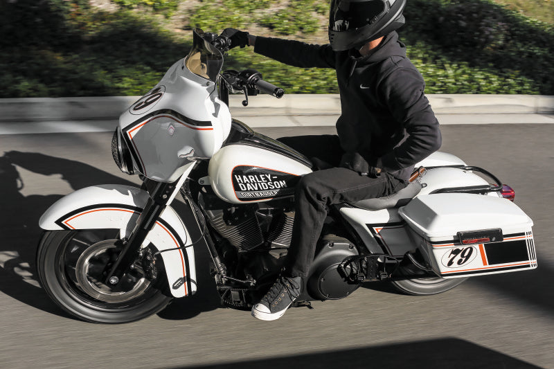 Burly Brand B13-1050B MX Floorboards - Black