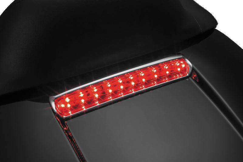 Kuryakyn Tour-Pak Lid Light Chrome - 6706 For Harley Touring 2014-2021