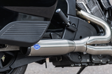 2-into-1 Qualifier Exhaust System - 50-State - Brushed - Stainless Steel - 1810-3175