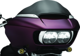 Kuryakyn Windshield Side Trims Chrome - 2632 For Harley Road Glide 2015-2021