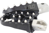 Flo Motorsports Moto Style Footpeg SET Black FTR 1200 - FPEG-800-4 For Indian FTR 2019-2020