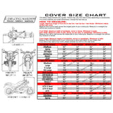 NELSON RIGG MC904XXL MC-904-05-XX Deluxe All-Season Motorcycle Cover Motorcycle Cover - Black/Silver - XXL