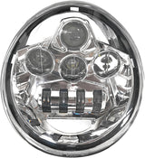 Pathfinder 226-0049 HDVRODC VROD LED HEADLIGHT CHROME