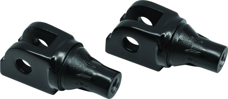 Kuryakyn Taper Driver Peg Adaptor Black - 8948 For Harley Softail 2018-2021