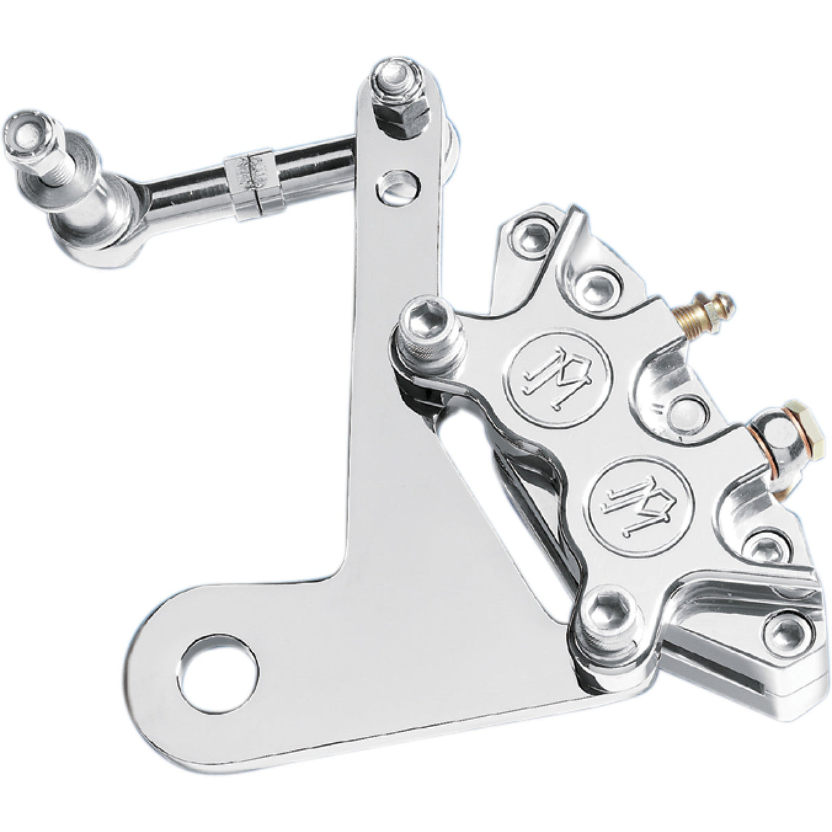 Performance Machine Brake Caliper Kit - 1203-9017-CH For Harley Electra Glide 1973-1983