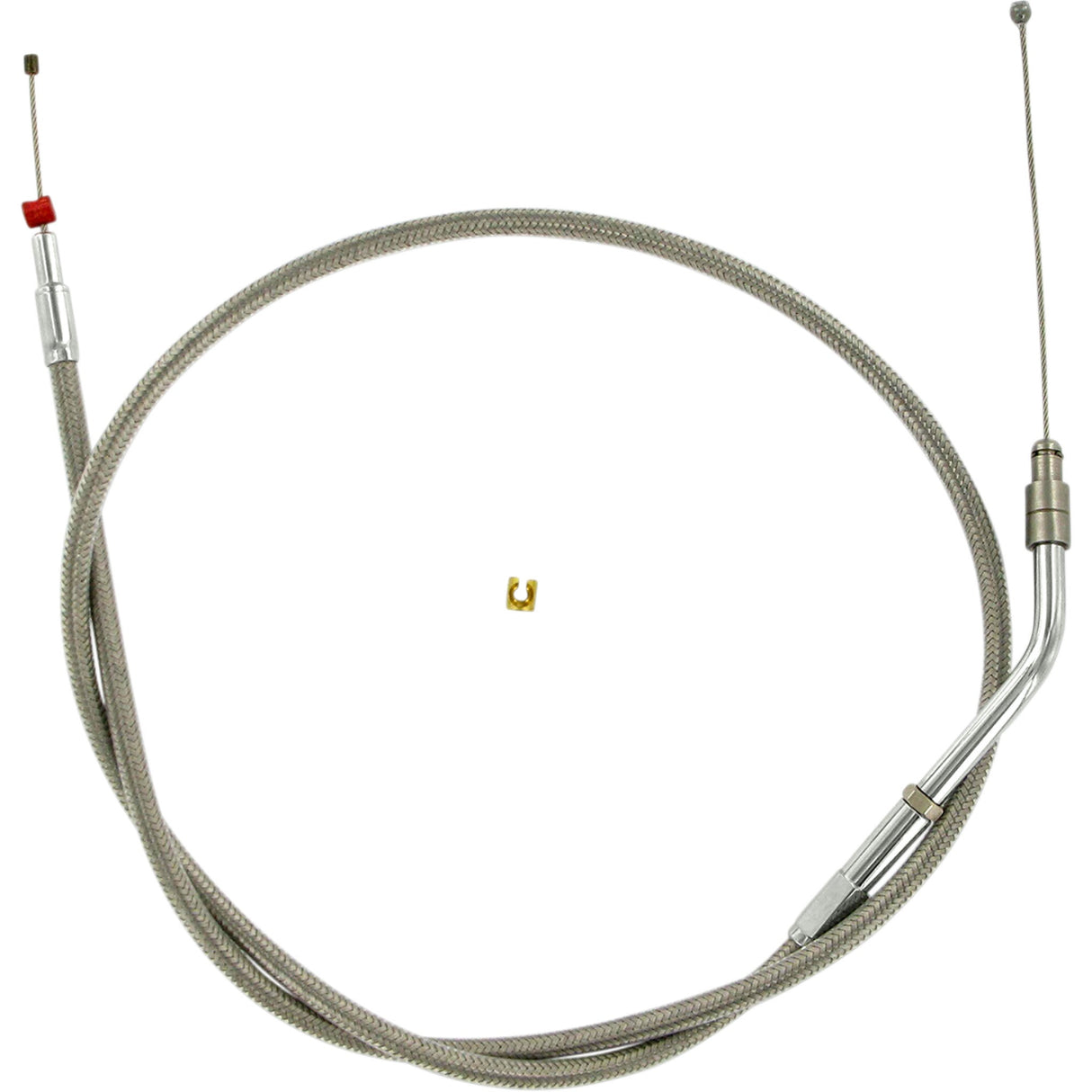 Barnett Stainless Steel Throttle Idle Cable V-Rod - 102-30-30019 For Harley Sportster 2002-2017