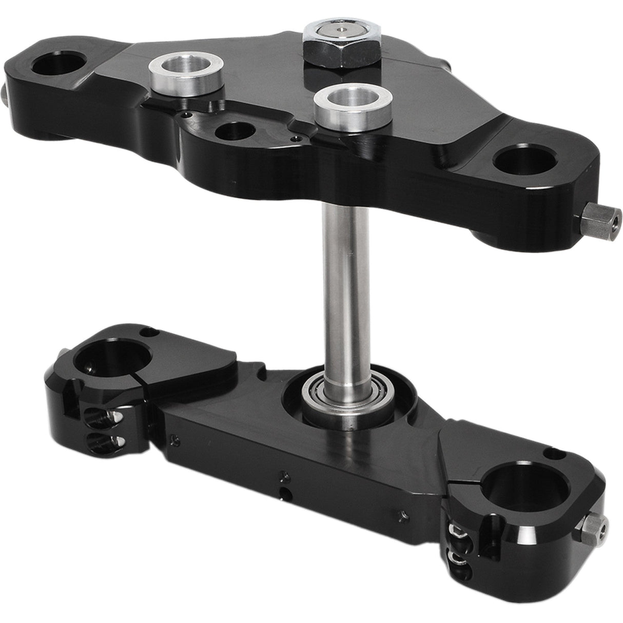 Hawg Halters X23 Bolt-On 6° Triple Tree Kit 23" Wheel Size Black - 41FLAX23 For Harley Touring 1987-2013