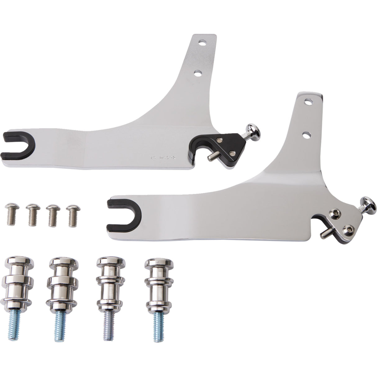 COBRA 1501-0619 602-2031 Detachable Backrest Kit - 11" - Chrome - FLSB
