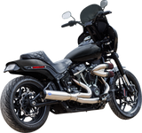 2-into-1 Qualifier Exhaust System - Race Only - Brushed Stainless - 1800-2684
