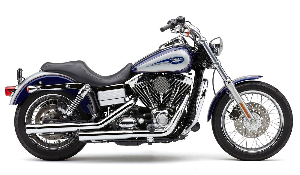 Cobra 3" NH Series Slip-ONS Chrome Dyna - 6045 For Harley Motorcycles 1991-2017