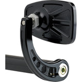 Joker Machine Cafe Style Bar End Mirror Cafe Side View Rectangle Black Curved - 09-314-CB