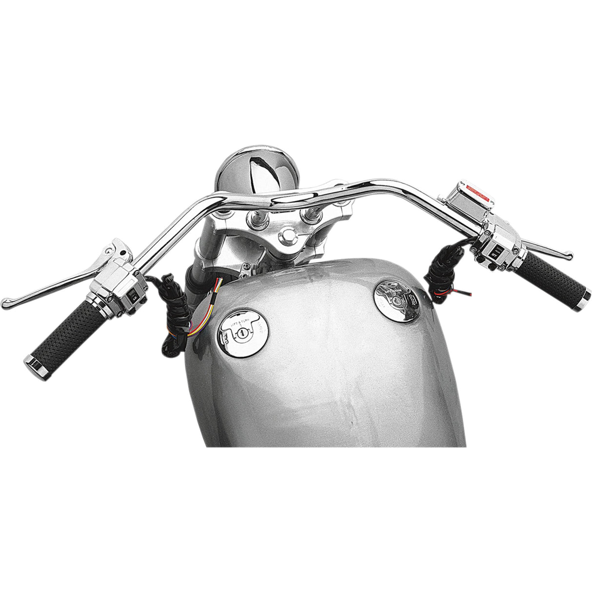 DRAG SPECIALTIES DS-280354 Handlebar Control Kit — Hydraulic/Mechanical Handlebar Controls w/ Switch - '72 - '81