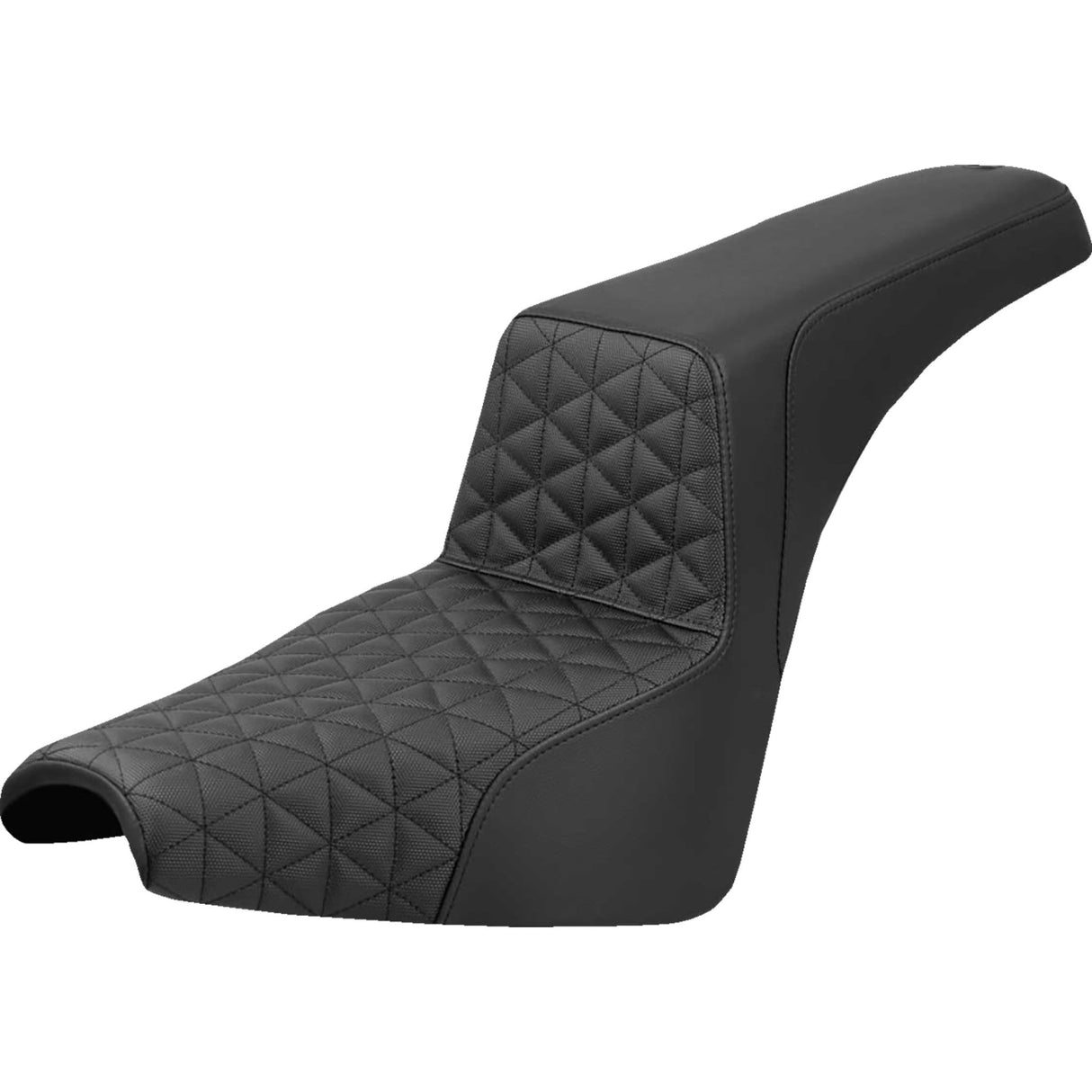 Saddlemen Step-Up Tri-Gripper Seat Tri-Gripper Black - 818-30-179 For Harley Softail 2018-2025