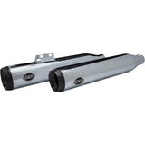 S&S CYCLE 1801-1477 550-0755B Grand National 50 State Slip-On Mufflers - Chrome