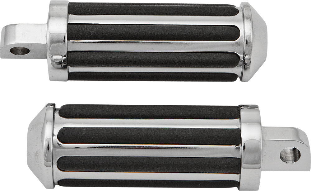 Harddrive Footpegs Custom Rail Male MNT Rider - 16-064 For Harley Sportster 1991-2019