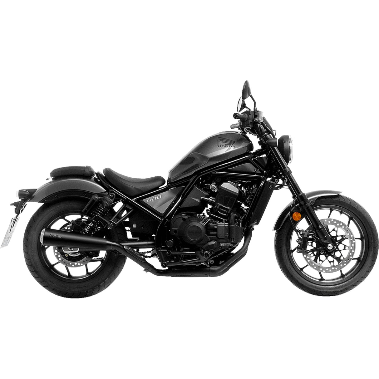 Leovince Classic Racer Muffler - 15009FBU Honda Rebel 1100 2021-2024