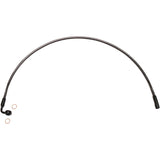 MAGNUM SHIELDING 1741-5509 AS478022 Designer Series ABS-Specific Upper Brake Line Kit - 12mm-90° - 22" - Black Pearl