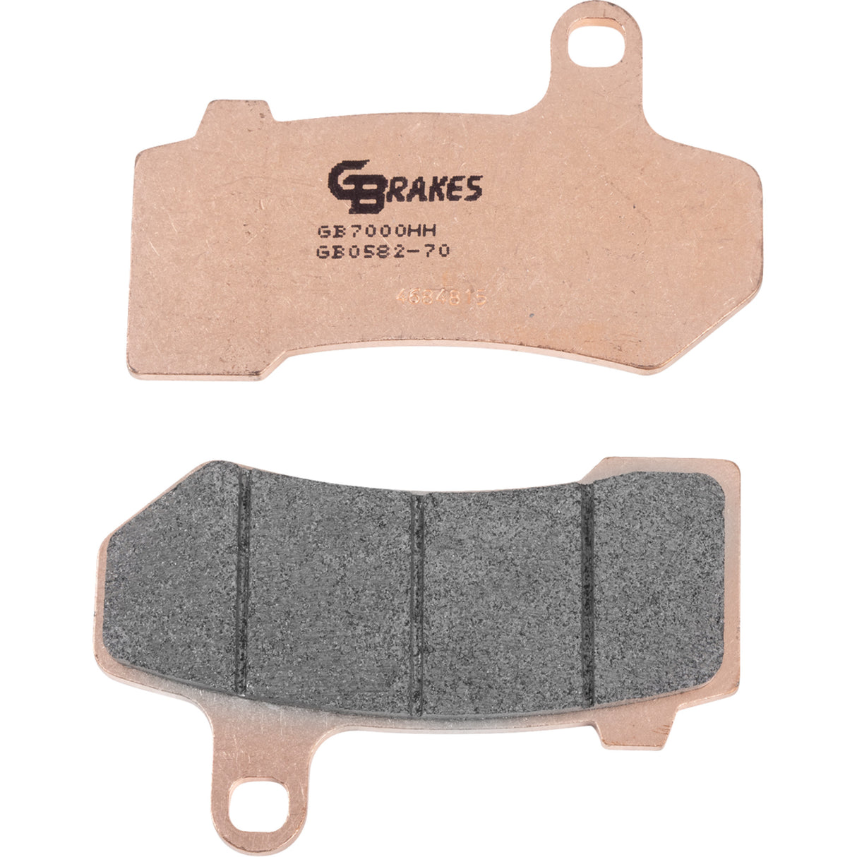 Gbrakes HH Sintered Brake Pads Sintered Front Rear - GB0582-70 For Harley Motorcycles 2006-2026