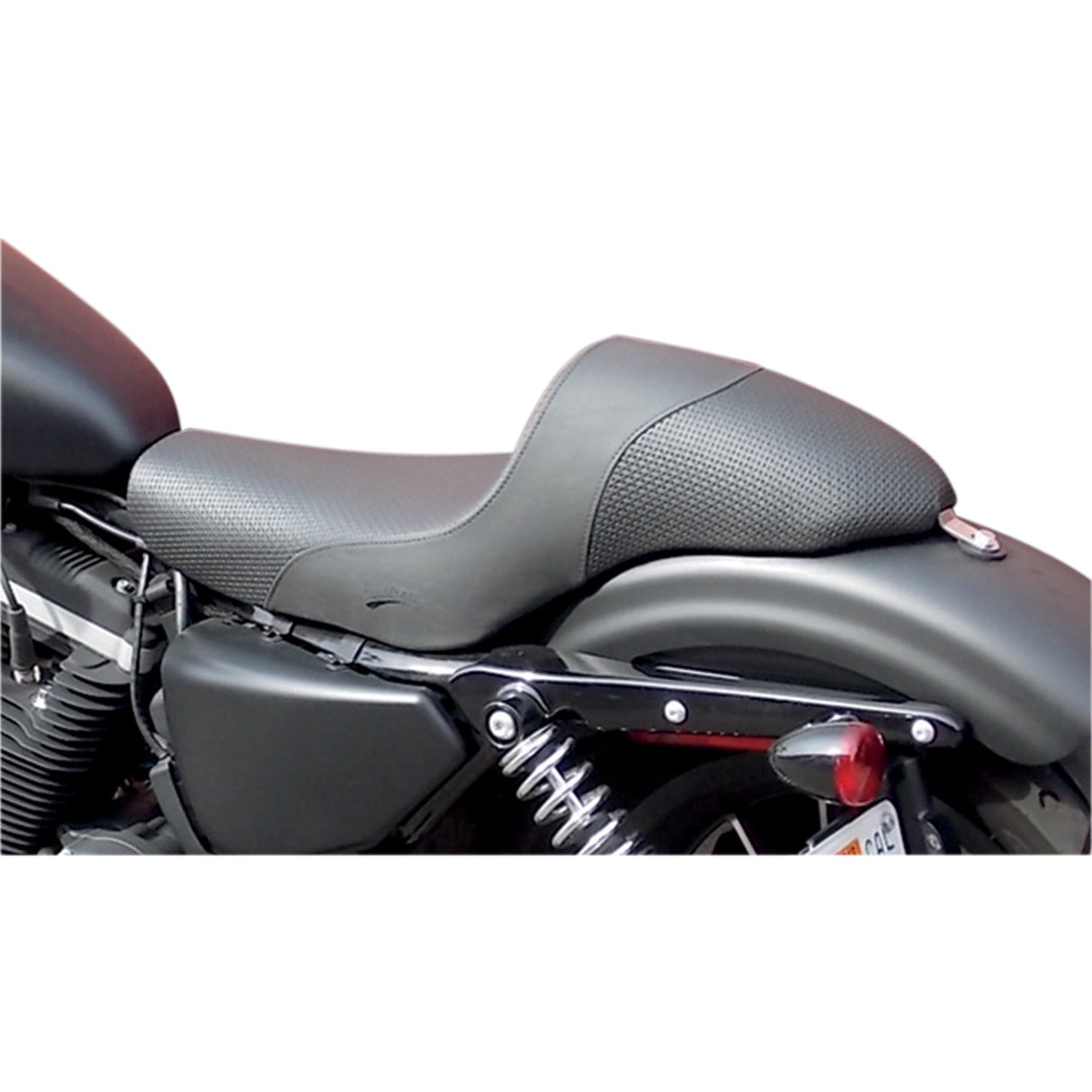 Saddlemen Americano 2-Up Cafe Seat XLR - 807-11-0923 For Harley Sportster 2004-2022 (3.3G Tank)